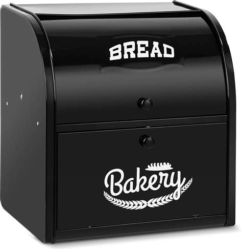 home it steel bread box|bread boxes for sale.